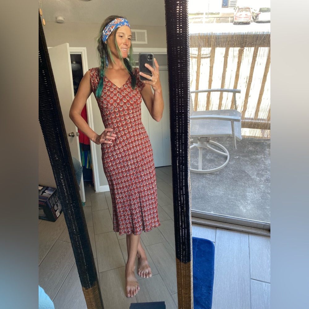 Rampage Clothing Company Vintage Pattern Dress